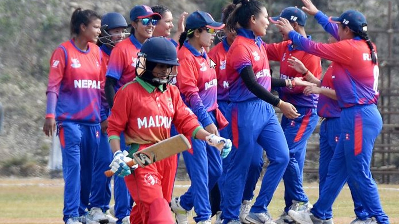 Maldives were dismissed for the second-lowest team total in WT20I history