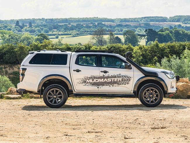 EMBARGO FOR TWAM, 19 OCTOBER 2024. FEE MAY APPLY. Isuzu D-Max V-Cross Mudmaster. Photo: Supplied