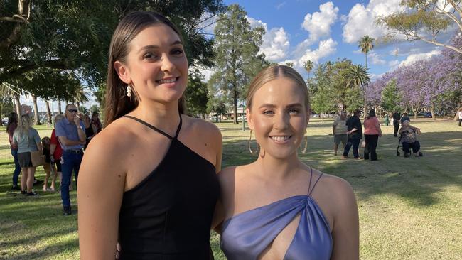 Maya Bayliss and Mackenzie Rooke.