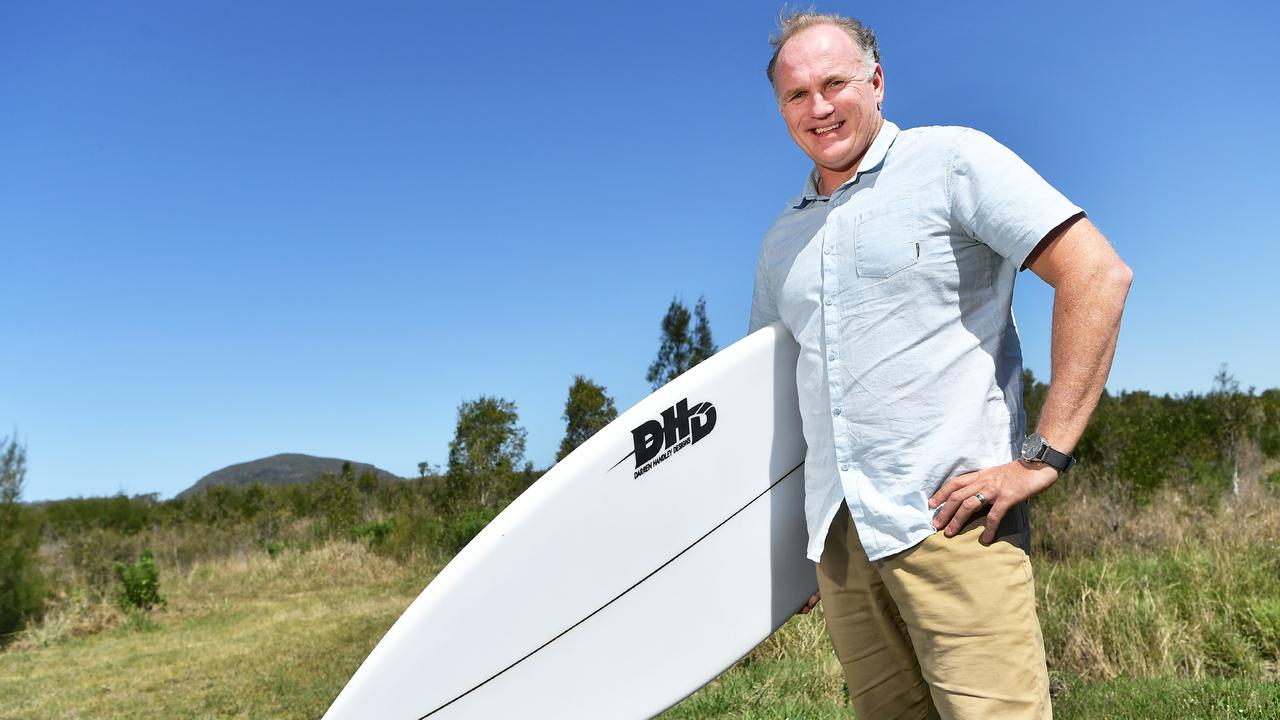 The man behind the push for a $1.1 billion Surf Ranch at Coolum, Andrew Stark. Picture: Patrick Woods