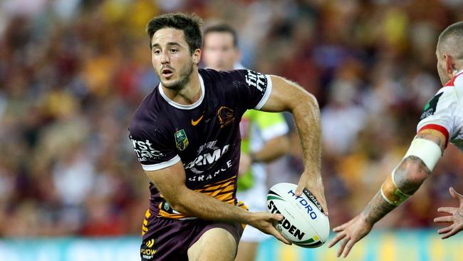 Ben Hunt of Brisbane in action.