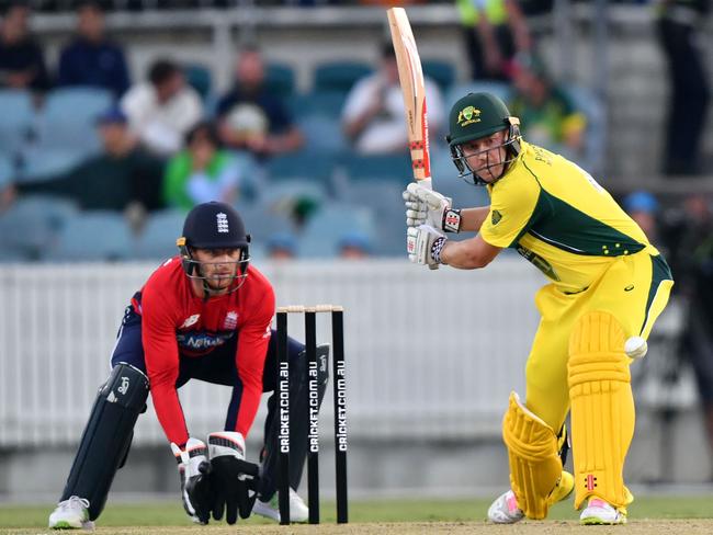 James Faulkner played a key role in Australia’s 2015 World Cup triumph. Picture: AFP