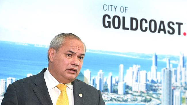 Gold Coast Mayor Tom Tate. Picture, John Gass