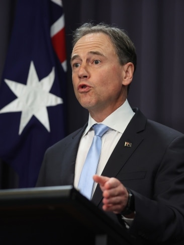 Federal Health Minister Greg Hunt has questioned the necessity of the Queensland border restrictions. Picture: NCA Newswire / Gary Ramage