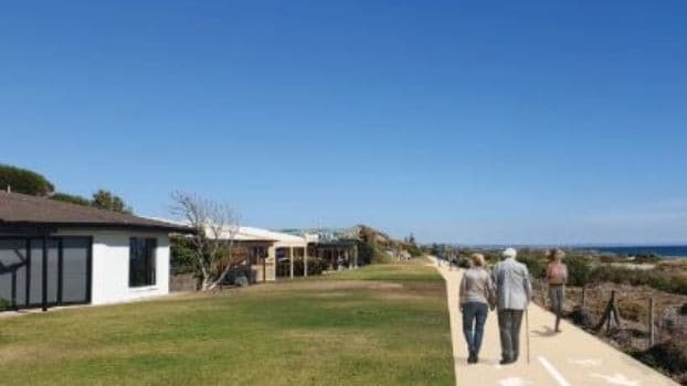 Artist impression of the planned coast path at Sandpiper Place. Image: Supplied.