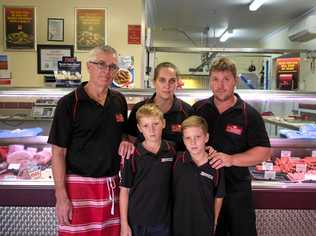 BUTCHER SHOP: Barritt's Butchery has taken a hard hit after water at Svensson Heights was contaminated. Picture: TAHLIA STEHBENS