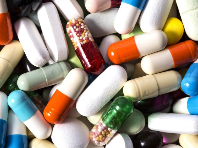 A lot of colorful medication and pills and capsule. Picture: iStock