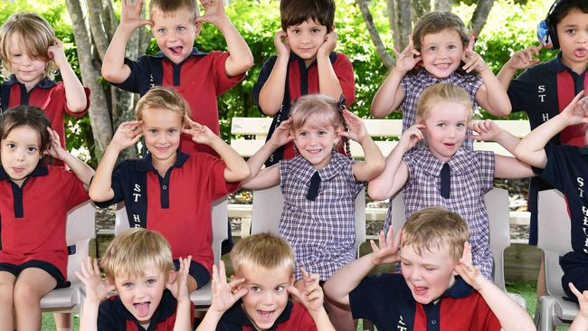 My First Year: St Helen State School Prep Dolphins. Picture: Patrick Woods.