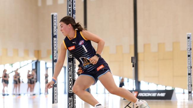 Lila Keck of the Bendigo Pioneers. (Photo by Kelly Defina/AFL Photos)