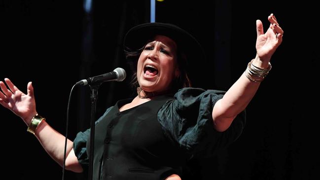 Kate Ceberano performs at Sounds of Rock 2024, Hervey Bay. Picture: Patrick Woods.