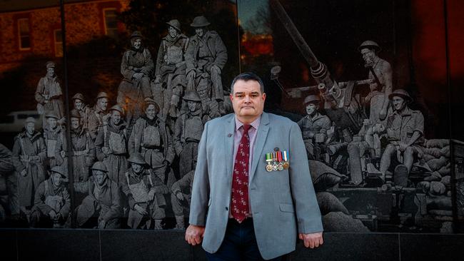 Mark Freer pictured near the Torrens Parade Ground in 2020 in Adelaide. Picture: Matt Turner