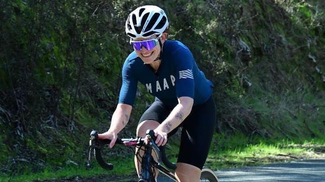 Cyclist Rhianon Carey-Norton sustained serious injuries when she collided with a truck on Dookie-Devenish Rd, which was closed due to a time trial event.