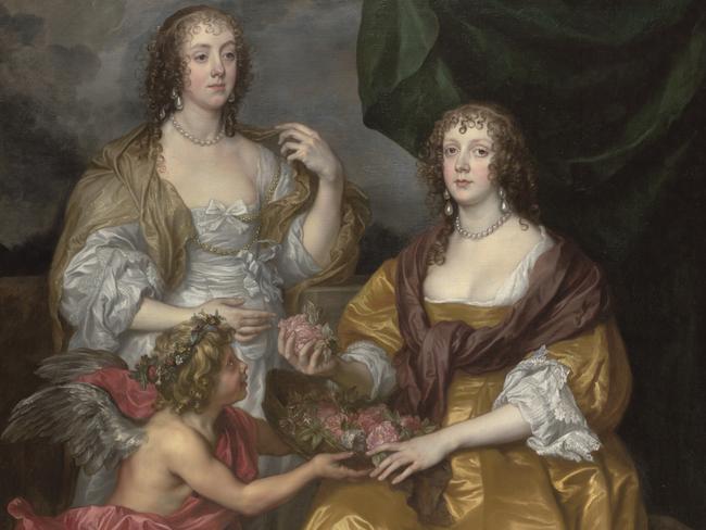 Anthony van Dyck’s Lady Elizabeth Thimbelby and Dorothy, Viscountess Andover. Picture: The National Gallery, London