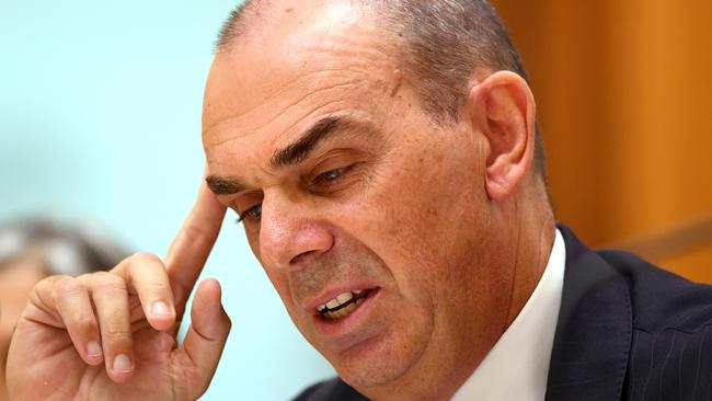 The Australian Prudential Regulation Authority’s Wayne Byres. Pic: AAP