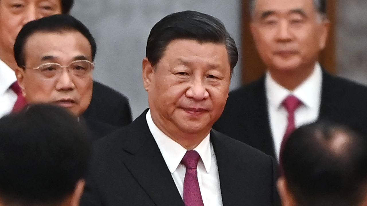 China's President Xi Jinping has declared himself a “historic figure”. Picture: GREG BAKER / AFP.