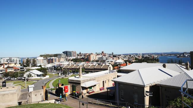 The Newcastle CBD. Picture: Peter Lorimer