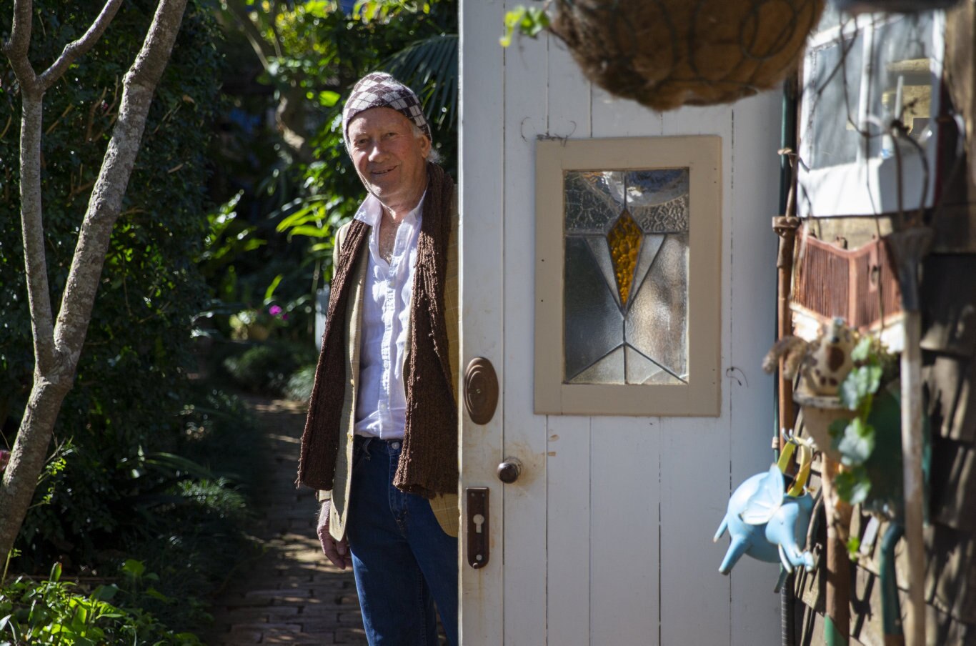 Garden For Good. Charmaine and Peter Williamson. Picture: Sarah Marshall