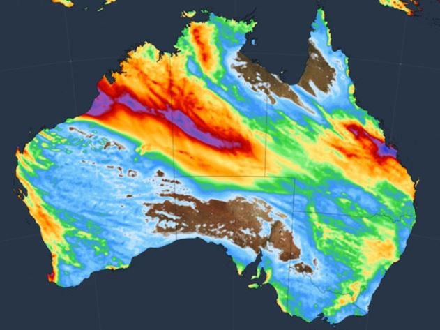 Forecast accumulated rain this week. Picture: Weatherzone.