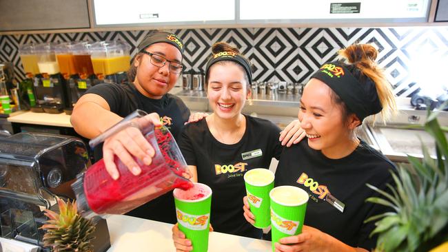 Boost Juice owner Retail Zoo has been meeting investors. Picture: Phillip Rogers