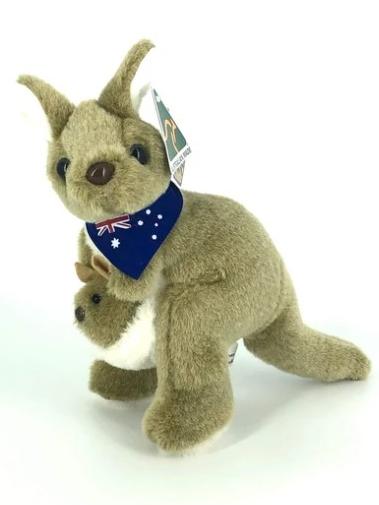 A 23cm kangaroo going for $23 at a Melbourne souvenir shop. Picture: Supplied