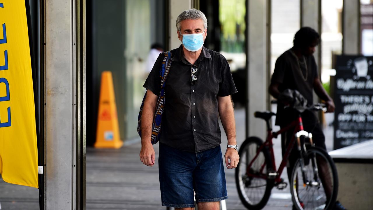 Townsville residents wear masks for the first time The Courier Mail