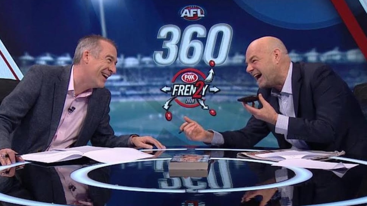 Gerard Whateley and Mark Robinson hosted AFL360 together for 14 years.