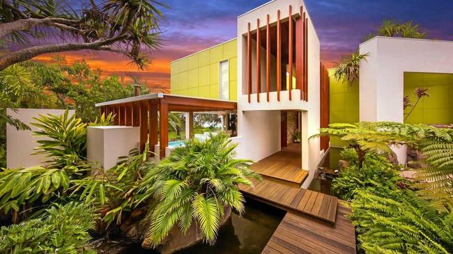 HOT PROPERTY: National award-winning "The Glass House" along Woongarra Scenic Dr, Bargara was brought by Lex Greensill. Picture: Domain