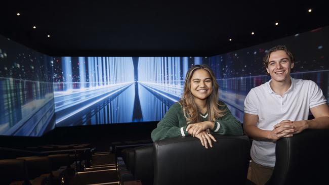 The ScreenX cinema at Event Cinemas Robina.