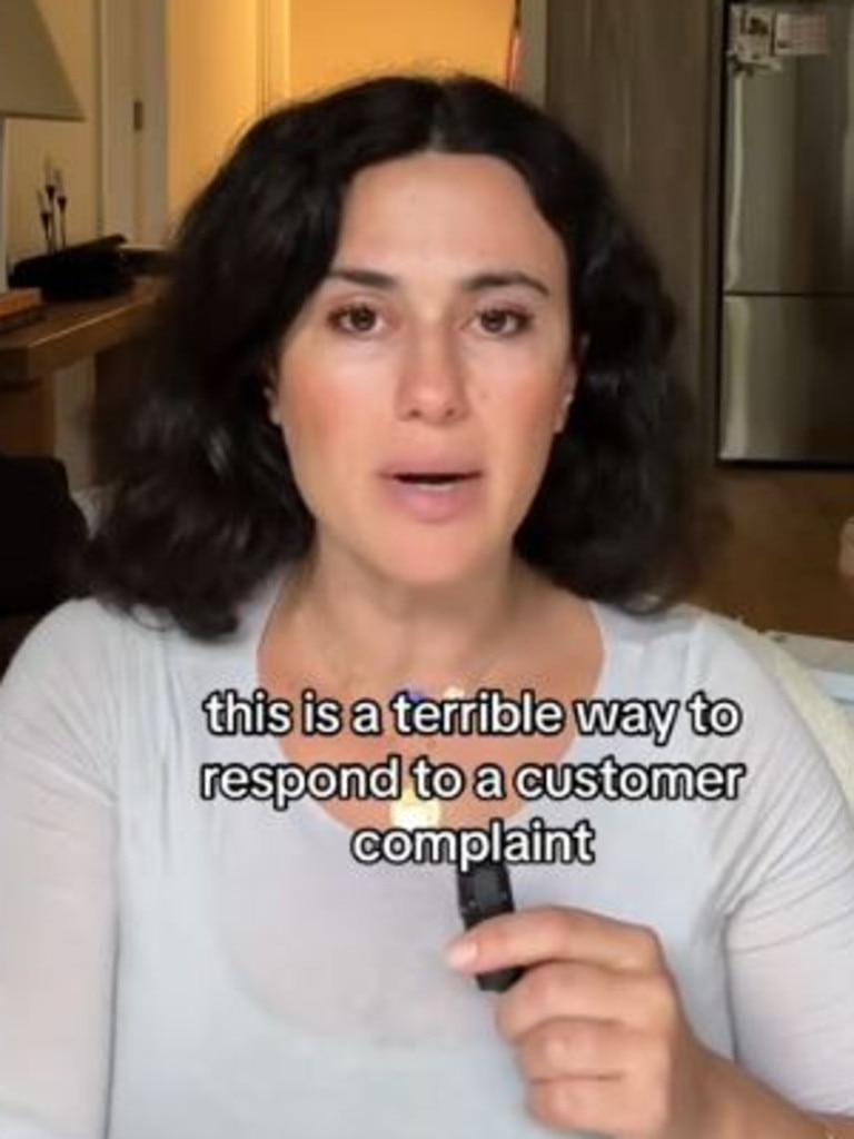 A pregnant woman made a horrifying discovery in her cheese. Picture: TikTok/julia.sakr