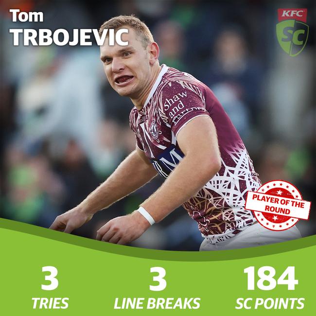 Tom Trbojevic produced a blinder on the weekend.