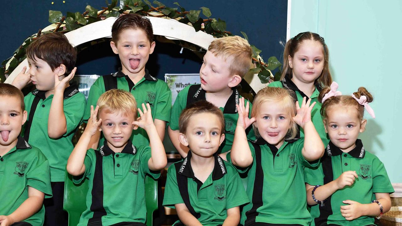 MY FIRST YEAR: Bundaberg East State School Prep One W. Picture: Patrick Woods.