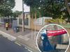 Woman robbed at ‘axe-point’ while waiting for bus