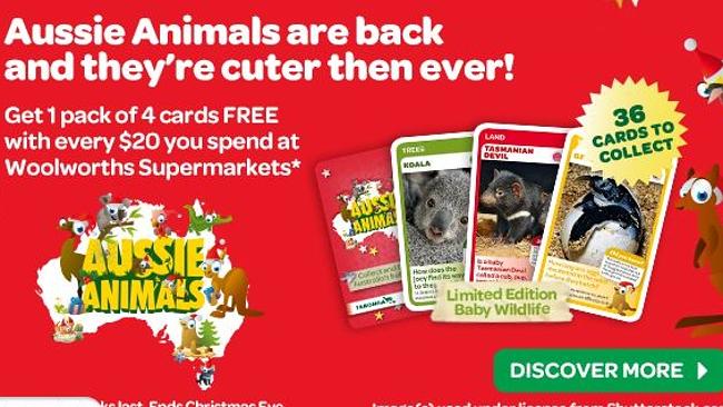 Woolworths release another batch of Aussie Animals trading cards to  reignite craze and torment families  — Australia's leading  news site