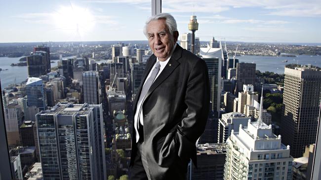 Harry Triguboff says employees working from home are only half as productive. Picture: Adam Yip