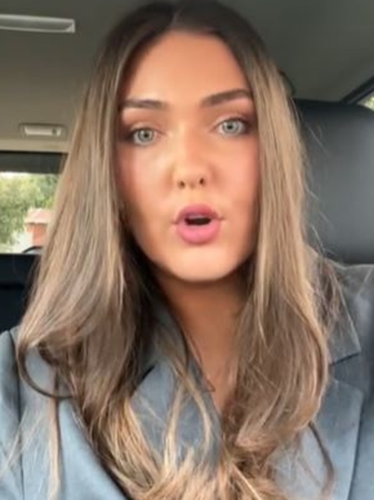 Gemma shared her scary Uber experience online. Picture: TikTok/gemdimond