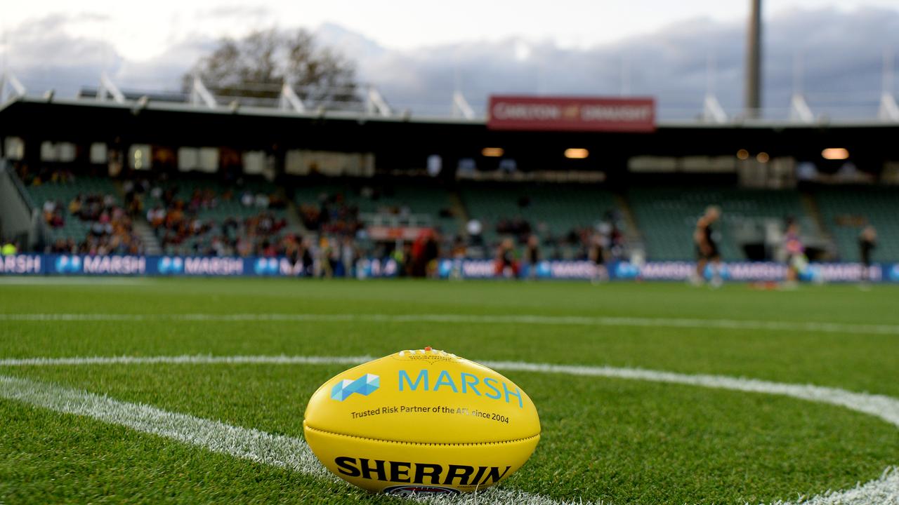 What does the future hold for footy in Tassie? Picture: Getty Images