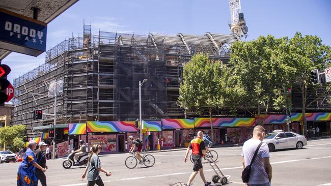 Oxford Street in Sydney is currently being refurbished. Picture: NewsWire / Jeremy Piper