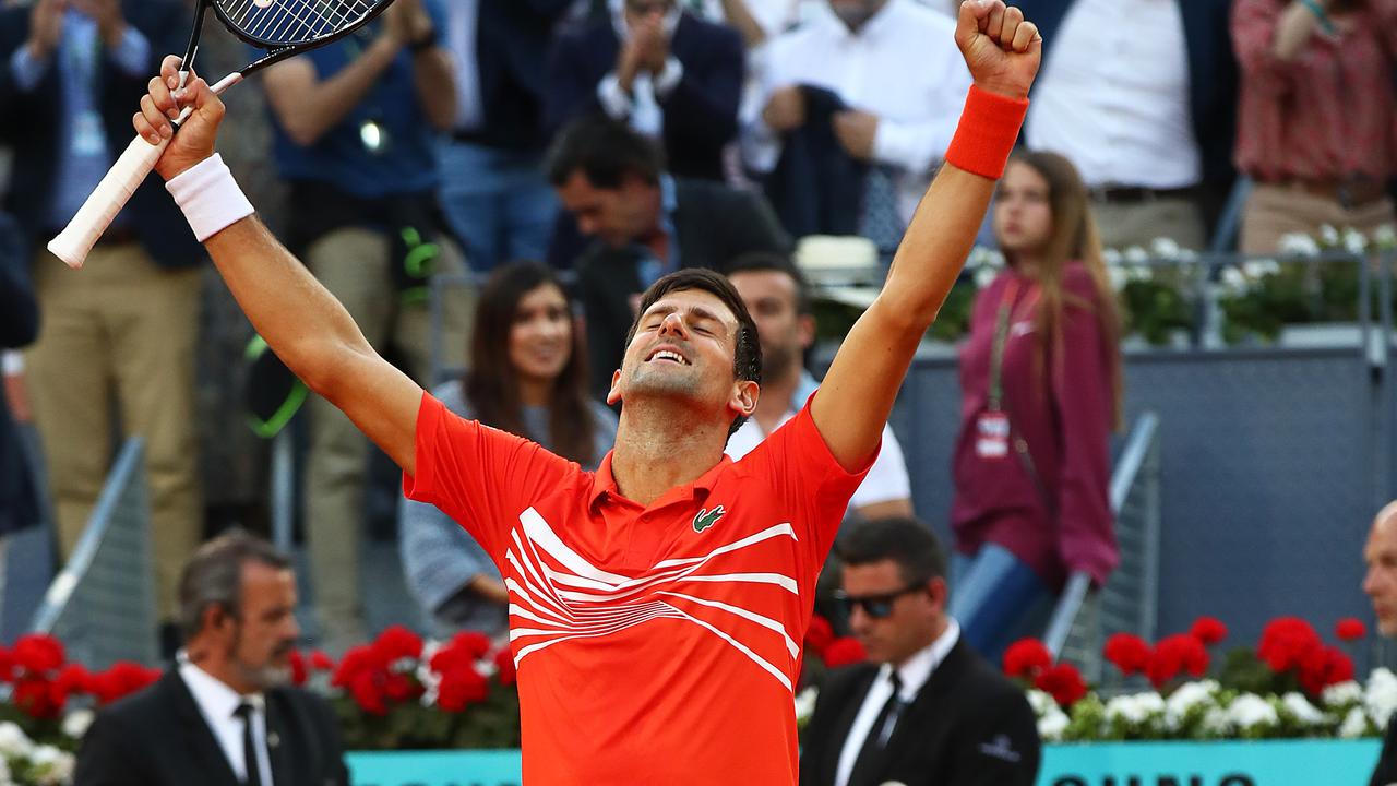 Madrid Open results Novak Djokovic def Stefanos Tsitsipas, Rafael Nadal record