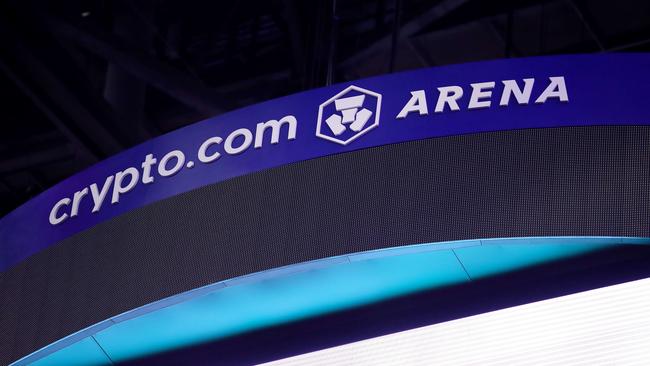 Crypto.com Arena in Los Angeles, home of NBA team LA Clippers. Picture: Getty Images