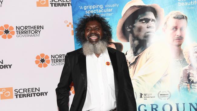 High Ground actor and producer Witiyana Marika at the film’s NT premiere. Picture: Katrina Bridgeford