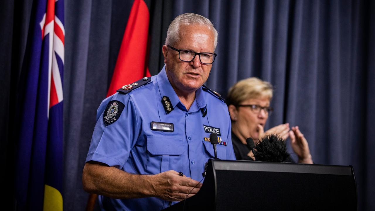 Police Commissioner Chris Dawson is stepping into a new role. Picture: NCA NewsWire/Tony McDonough