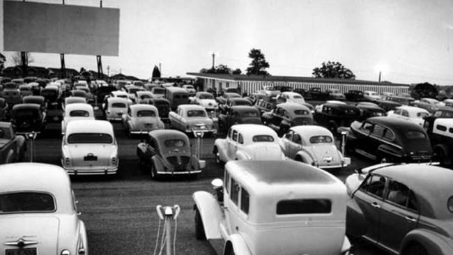 Drive-in movies were all the rage when pubs closed early and TV was a luxury most didn’t have. Picture: David Kilderry