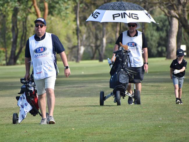 A field of 109 golfers was on course for the opening day of the US Kids Golf Foundation Australian Open at the Rockhampton Golf Club on September 27.