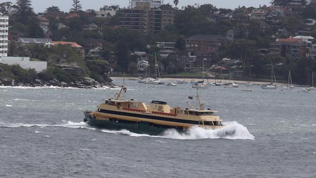 The Manly ferries are set to be phased out. Picture: Ross Shultz.