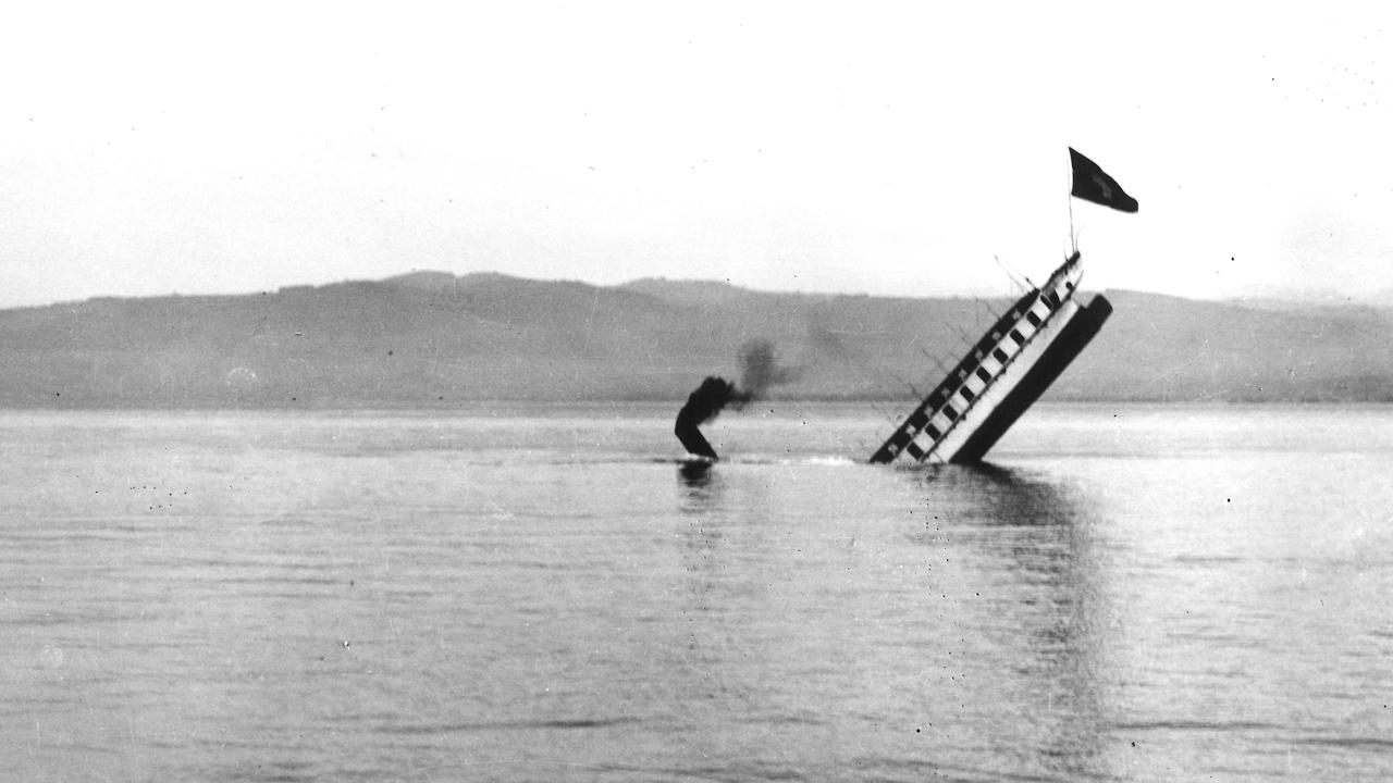 The ship was sent to a watery grave in 1993 and was left abandoned until now. Picture: Schiffsbergeverein via Pen News