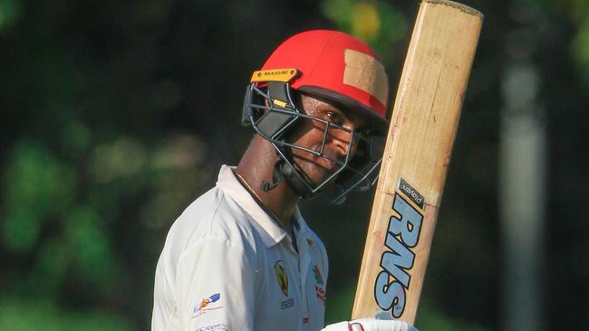 Victorian Sheffield Shield batter Ash Chandrasinghe may return for another season with Waratah. Picture: Glenn Campbell