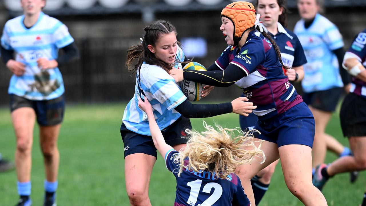 Australian Schools Rugby Championship battled between NSWS A and Queensland last year. Pic: Jeremy Piper