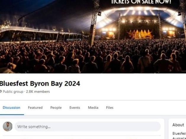 Bluesfest targeted by scammers, fake FB pages