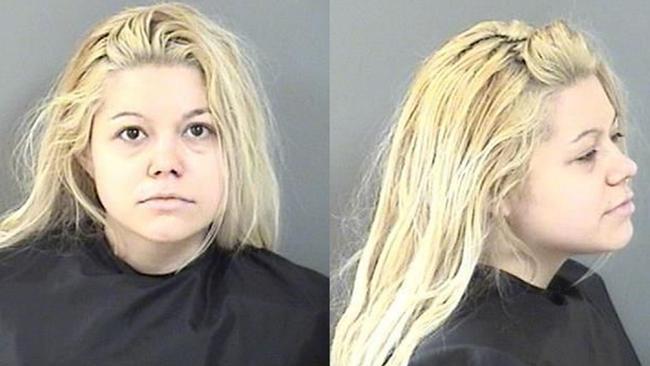 Cheyenne Amber West was arrested for stealing from Walmart.