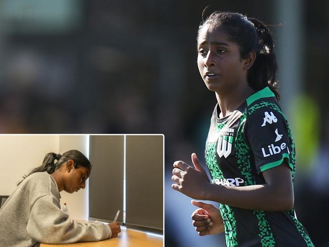 Avaani Prakash will go from her final HSC exam to her first game of the A-League season in mere hours.